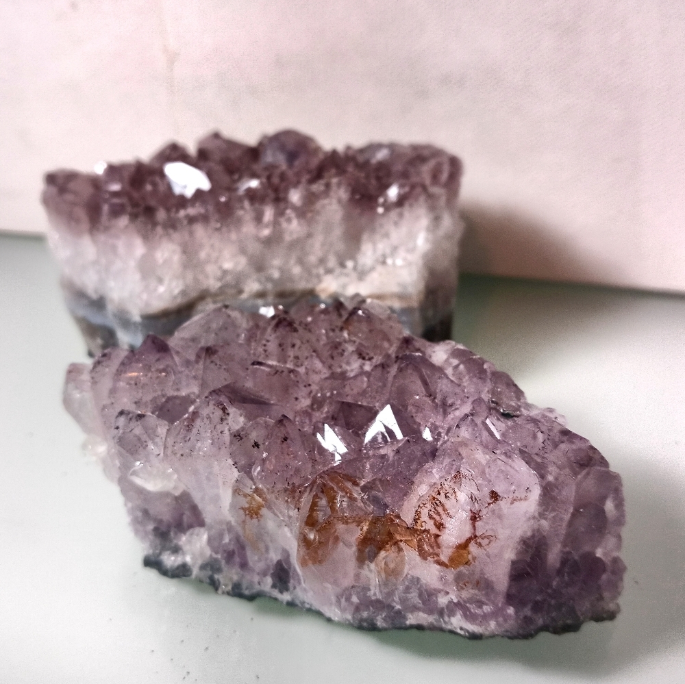 Amethyst with Goethite Inclusions